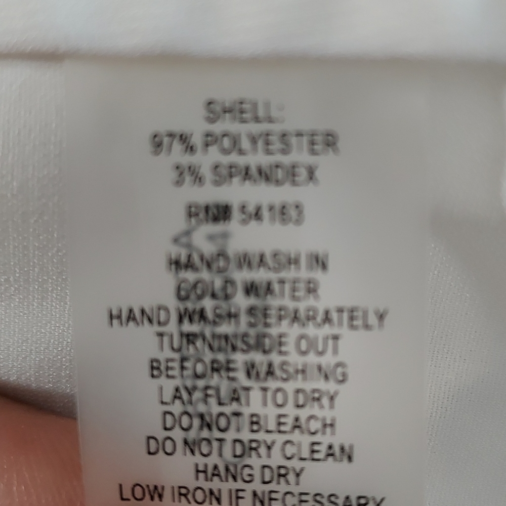 Calvin Klein sleeveless ivory/cream blouse L - Picture 6 of 6